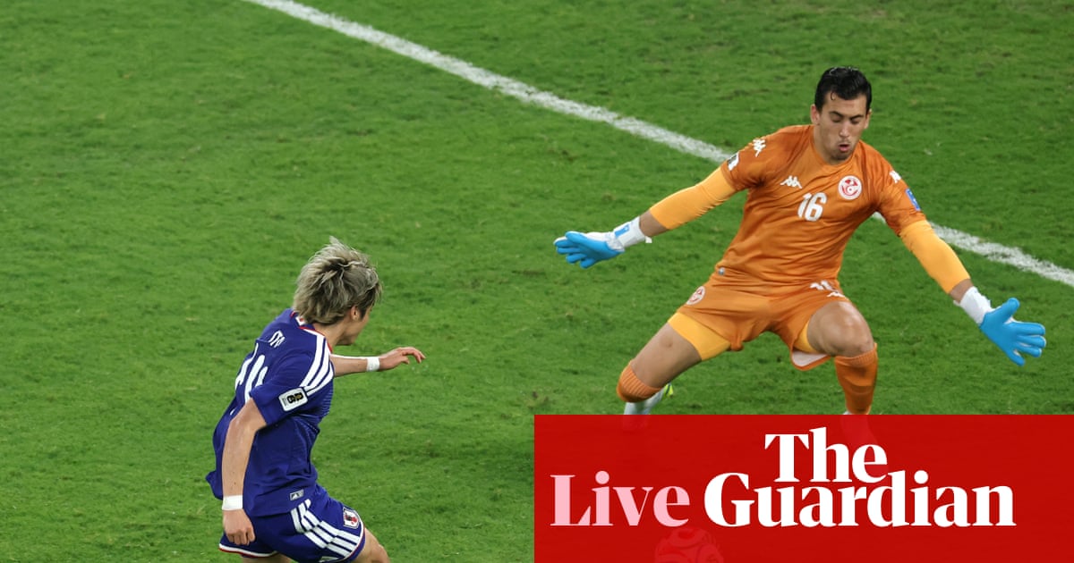 Tunisia v Japan: World Cup 2026 – live