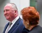 Australian news live: Joyce claims he’s added to ‘acceptability’ of One Nation; economists warn rates hike likely ‘not one and done’