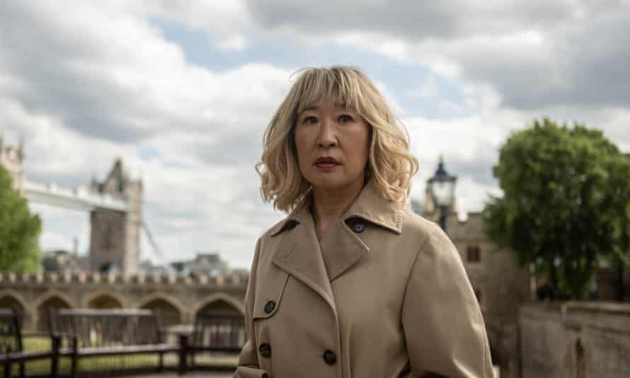 Sandra Oh in Killing Eve.