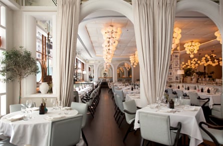 Interior of Gaia in Green Park, London