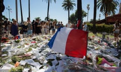 A tribute to the victims of last week’s Bastille Day attack in Nice