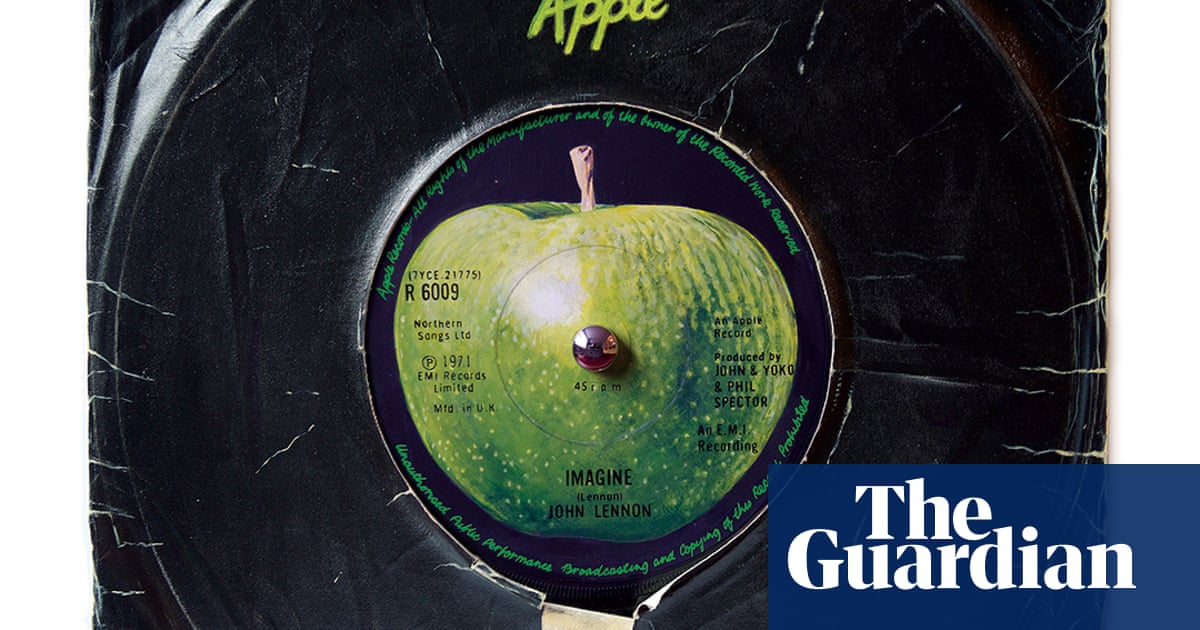 Supersize me: the painter giving rock’n’roll singles new dimensions – in pictures