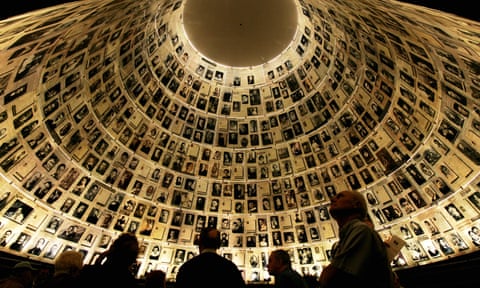 The Hall of Names at the Yad Vashem Memorial museum in Jerusalem.