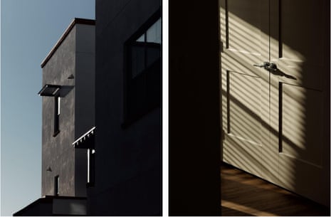 The architecture of a Culdesac building and interior detail of its model apartment.