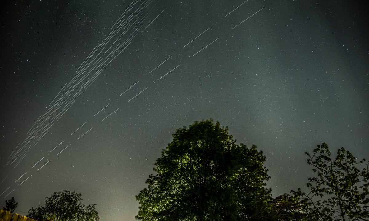 Are Elon Musk's 'megaconstellations' a blight on the night sky? | Satellites | The Guardian