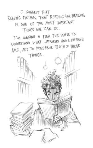 Page two of Neil Gaiman and Chris Riddell’s book Art Matters. ART MATTERS by Neil Gaiman, illustrated by Chris Riddell is published by Headline on 6th September