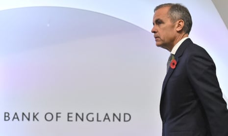 The Bank of England governor Mark Carney