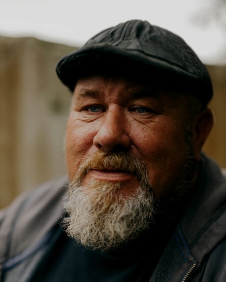 Nigel Taylor, bearded and wearing a cap.