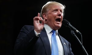 Donald Trump on the 2016 campaign trail.