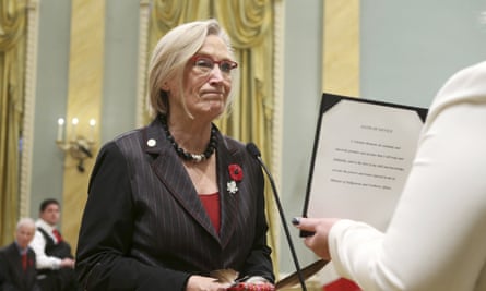 Canada’s new Minister of Indigenous and Northern Affairs Carolyn Bennett is sworn-in during a ceremony at Rideau Hall in Ottawa<br>REFILE CORRECTING IDENTITY Canada’s new Minister of Indigenous and Northern Affairs Carolyn Bennett is sworn-in during a ceremony at Rideau Hall in Ottawa November 4, 2015. REUTERS/Chris Wattie