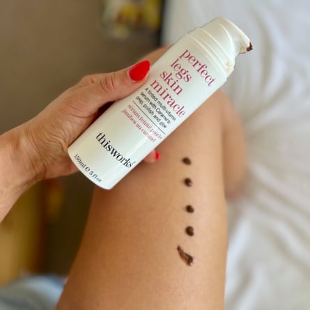 Danielle Wilkins testing fake tans: This Works