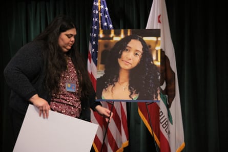 a poster of a young woman