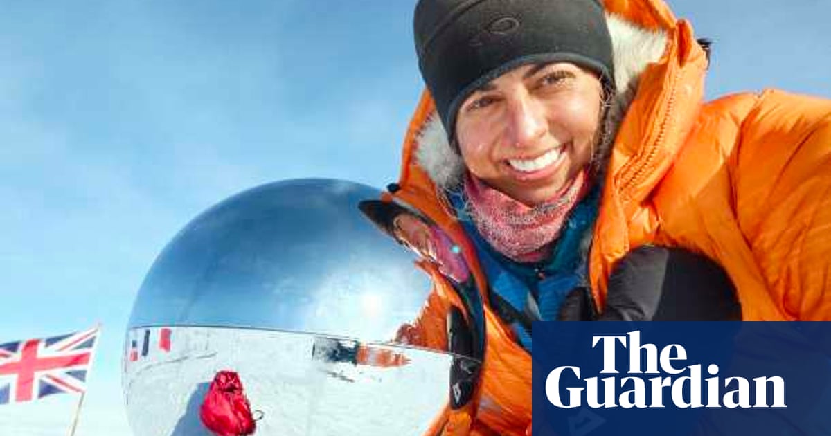 Preet Chandi becomes first woman of colour to ski solo to south pole