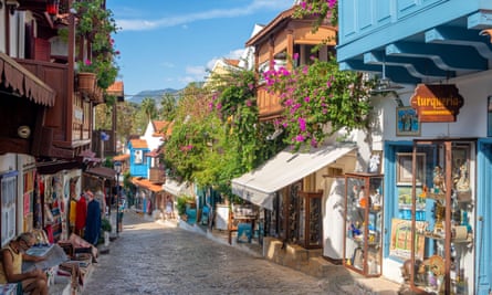 Kaş old town.