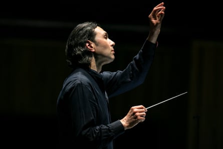 Vladimir Jurowski conducting the London Philharmonic Orchestra in Die Walküre at the Royal Festival Hall, 27 January 2019.