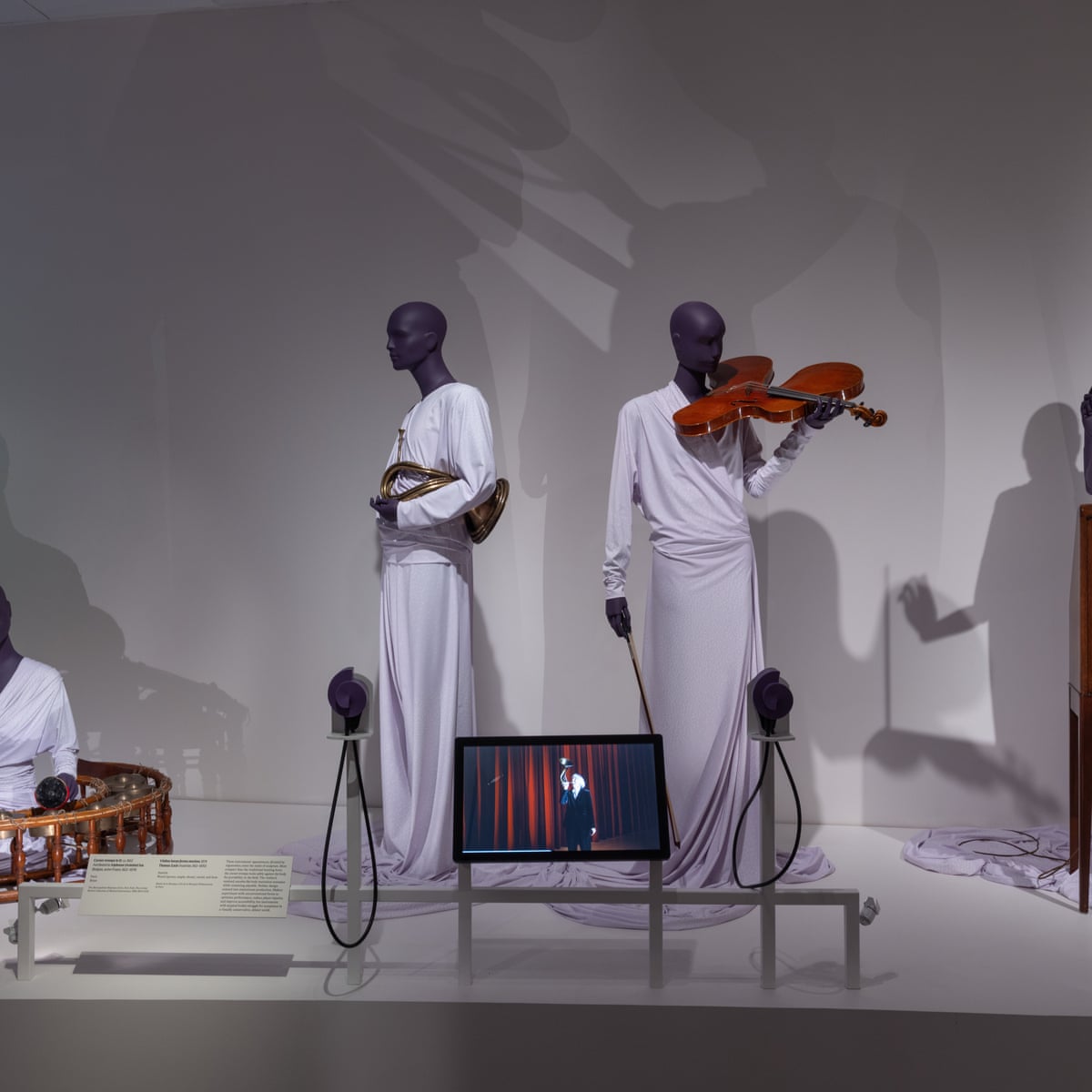 Central to human identity': exhibition at the Met connects bodies with musical instruments | Exhibitions | The Guardian