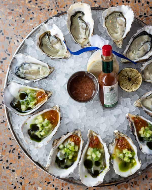 Maldon oysters at Goddard and Gibbs