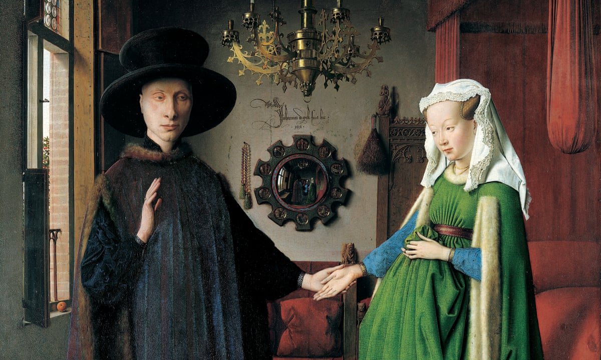 Hannah Gadsby: why I love the Arnolfini Portrait, one of art history's greatest riddles | Comedy | The Guardian Hannah Gadsby: why I love the Arnolfini Portrait, one of art history's greatest riddles | Comedy | The Guardian