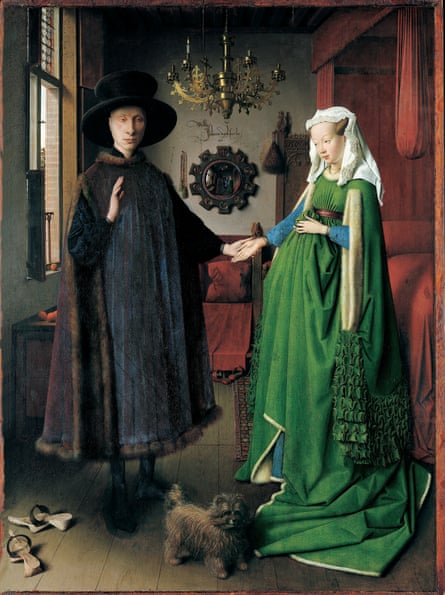 Jan van Eyck, The Arnolfini Portrait, 1434.