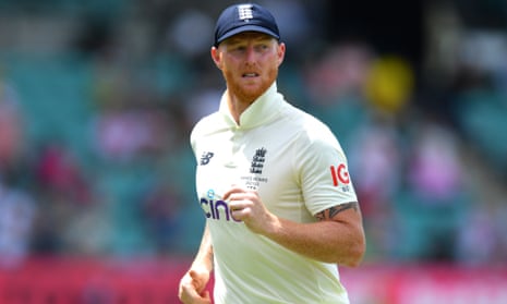 Ben Stokes in the field on day four of the fourth Ashes Test