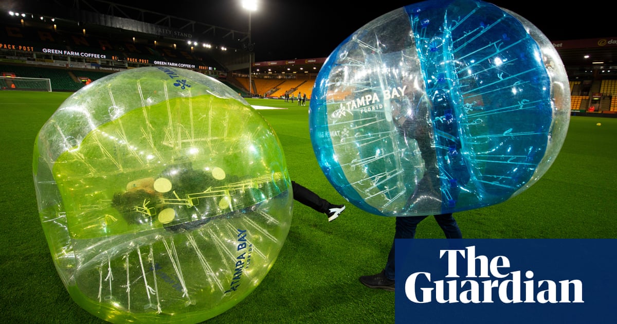 The Dozen: flares, zorbs and Maddisons delight – the best Premier League pics