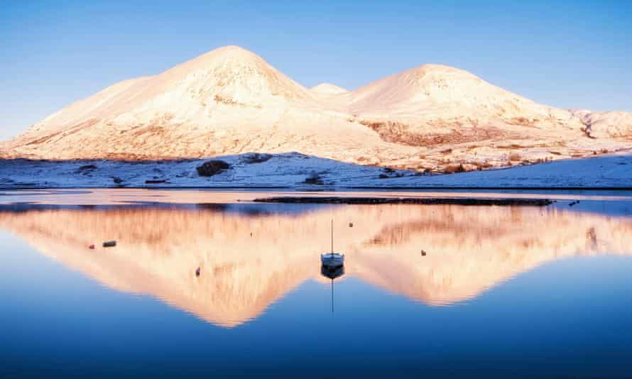 Loch Slapin and the Isle of Skye.