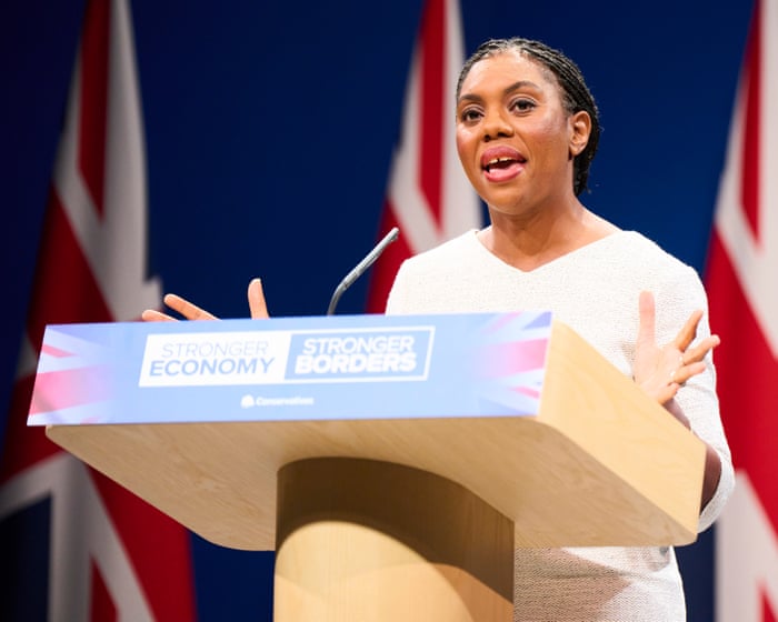 Badenoch sets out her vision to redefine Tory party – but few are listening