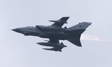 An RAF Tornado aircraft