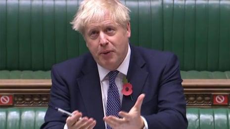 Boris Johnson warns that NHS will become overwhelmed without England lockdown – video