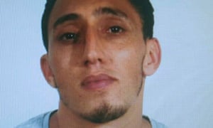 A handout photo made available by Spanish national police of Driss Oukabir.