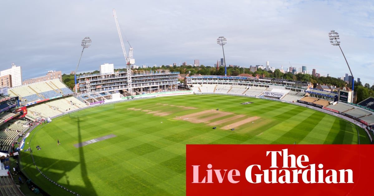 England v Pakistan: third men’s cricket Test, day two – live