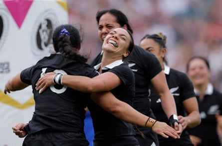 Stacey Waaka playing union for New Zealand against France at the Women’s Rugby World Cup in 2025.