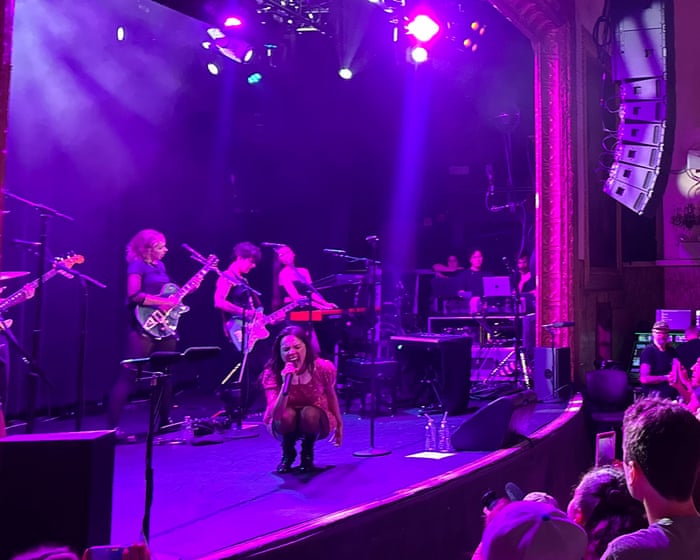 Olivia Rodrigo review – crushing riffs and infectious hooks at secret New York show — image supplied by The Guardian Culture's feed