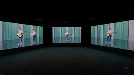 Installation view of Ragnar Kjartansson’s No Tomorrow, 2022, at the NGV.