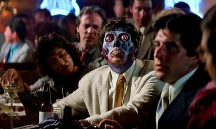 An alien’s disguise fails in the ‘daffy’ They Live.