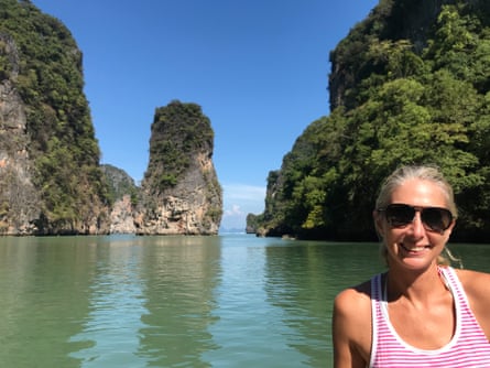 Jennifer Bernard in Thailand in December 2018, where her 
