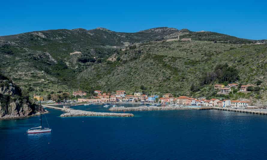 Capraia island in Tuscany