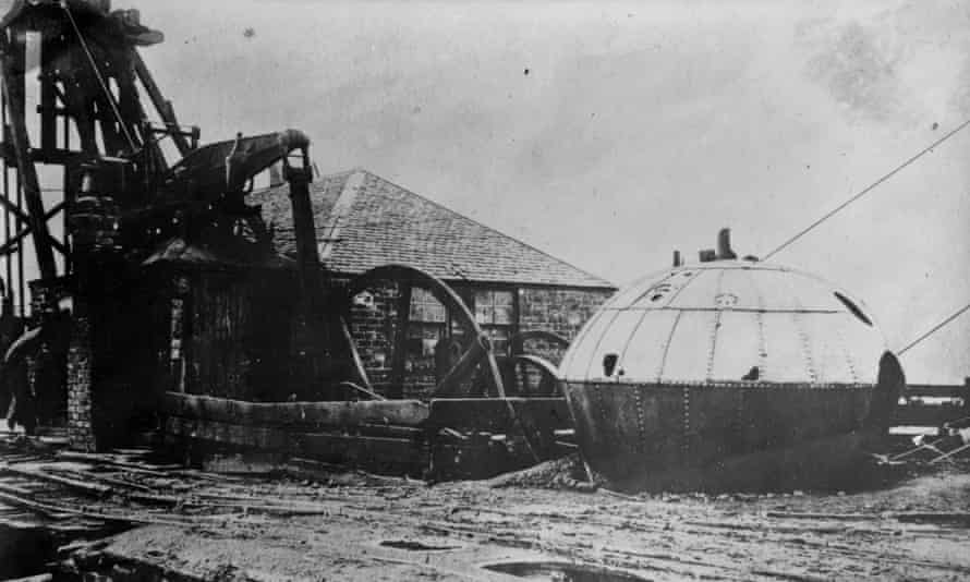 Newcomen’s haystack boiler, which was made in the 1730’s and was one of the first to use his steam engine.