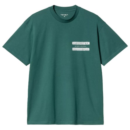 4. boxy fit T-shirt (Carhartt)