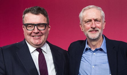 Watson and Corbyn - the new Labour leadership duo.