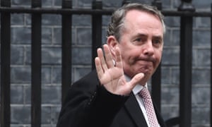 The UKâs trade secretary, Liam Fox