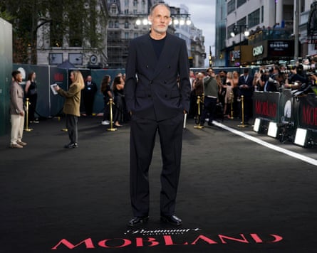 Thomas Tuchel poses for photographers upon arrival the Mobland season two premiere in London