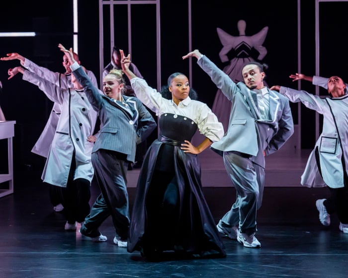 Move over Ebenezer! Ebony Scrooge gets Dickens dancing with a hip-hop Christmas Carol – in pictures