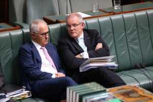 Malcolm Turnbull and Scott Morrison