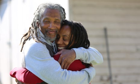 Move 9 prisoner Mike Africa Sr and his wife Debbie Africa reunited in Philadelphia after 40 years in prison.