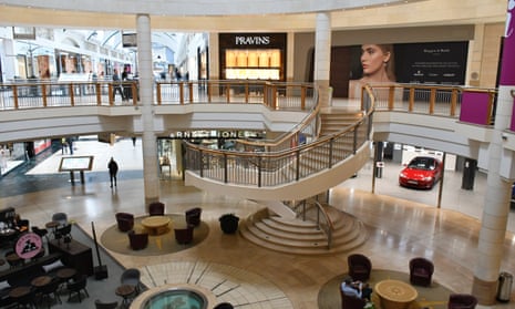 The Bluewater shopping mall in Kent