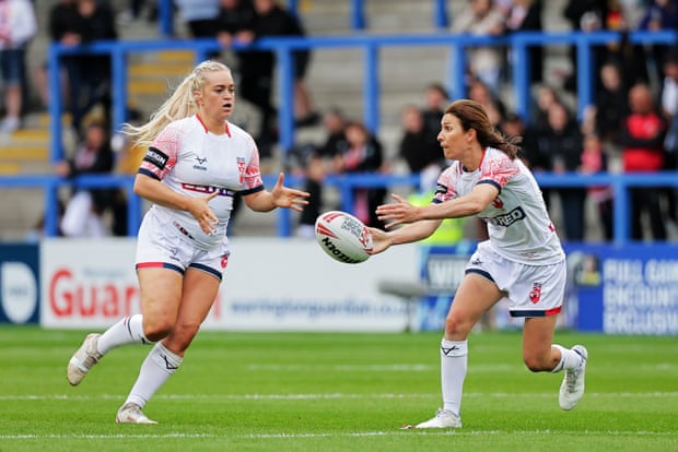 England’s Courtney Winfield-Hill during the match against France in June.