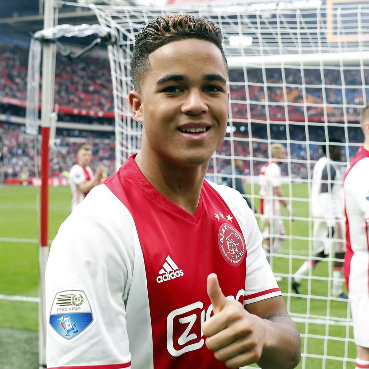 Ajax S Justin Kluivert Wants To Be The Best And Not Just Famous For His Dad Ajax The Guardian