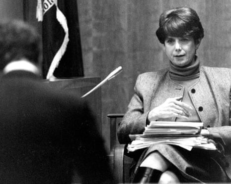 News: Arthur Shawcross Murder Cases<br>Defense lawyer Thomas Cocuzzi questions Dr. Dorothy Otnow Lewis about her interviews with Arthur Shawcross. in 1990