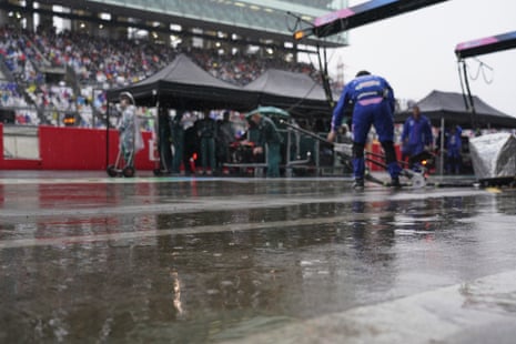 Pit lane